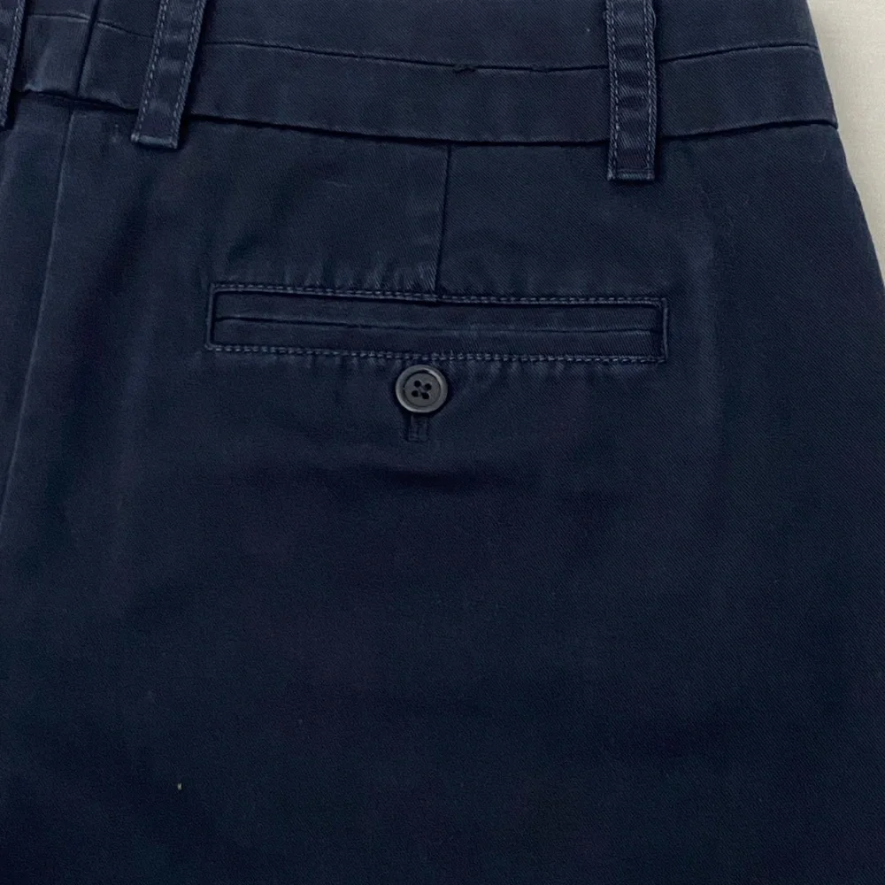 J CREW Chino Shorts Navy Blue‎ Sz 8 Preppy Classic Nautical